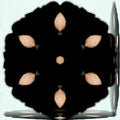 Seamless kaleidoscope wallpaper pattern — Calligraphy by wallpaper⁶