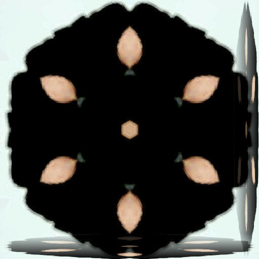 Seamless kaleidoscope wallpaper pattern — Calligraphy by wallpaper⁶