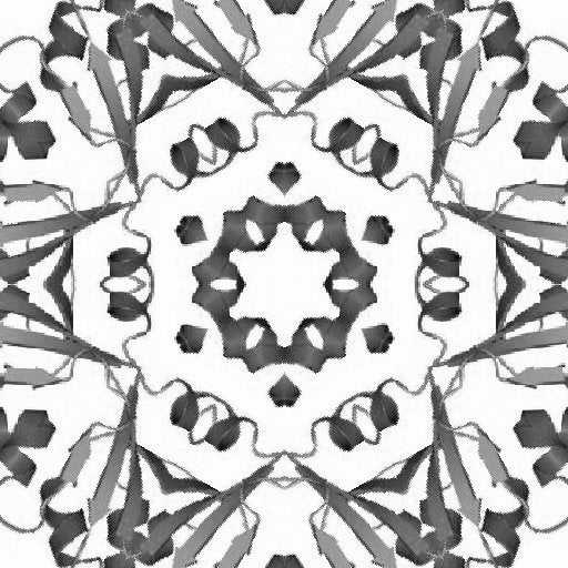 Seamless kaleidoscope wallpaper pattern — Biochemistry by wallpaper⁶