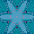 Seamless kaleidoscope wallpaper pattern — Glitch by wallpaper⁶