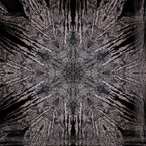 3D Kaleidoscope wallpaper pattern