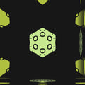 Seamless kaleidoscope wallpaper pattern — Biochemistry by wallpaper⁶