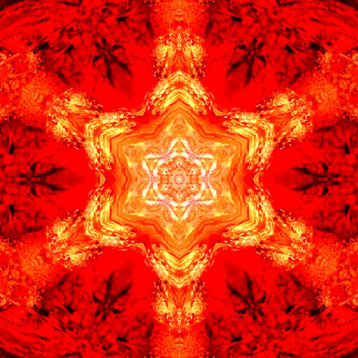 Seamless kaleidoscope wallpaper pattern — Geometry by wallpaper⁶
