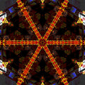 Seamless kaleidoscope wallpaper pattern — Origami by wallpaper⁶