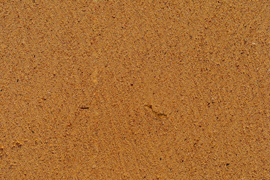 Topology Wave wallpaper pattern — base photo: High-resolution close-up of natural yellow sand texture showing fine granules.