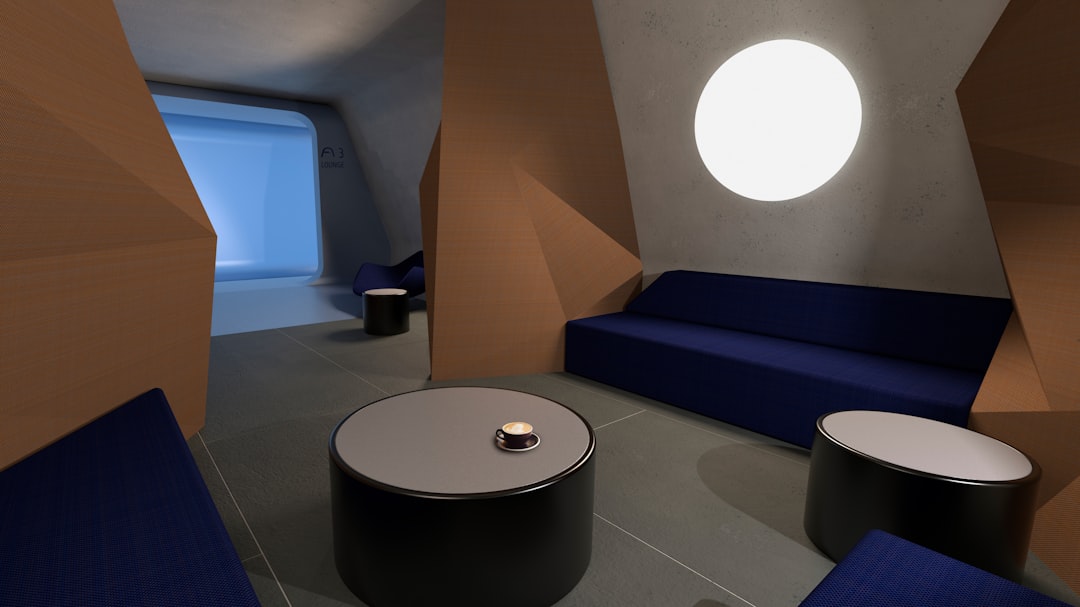 Seamless hex wallpaper pattern — Astronomy by wallpaper⁶ — base photo: Example of future space habitat library.
Designed by Stefan Lehner