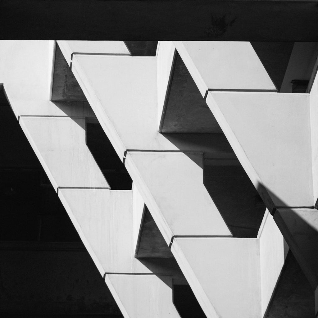 wallpaper⁶ — seamless rotate4 pattern from bauhaus — base photo: Base photograph selected from the Bauhaus collection for the search "Bauhaus".