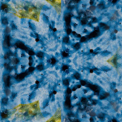 Topology Hexagon wallpaper pattern