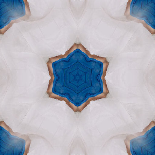 Molecular Physics Kaleidoscope wallpaper pattern