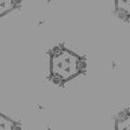Seamless hex wallpaper pattern — Biochemistry by wallpaper⁶