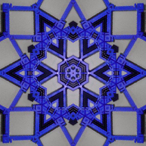 Seamless kaleidoscope wallpaper pattern — Geometry by wallpaper⁶