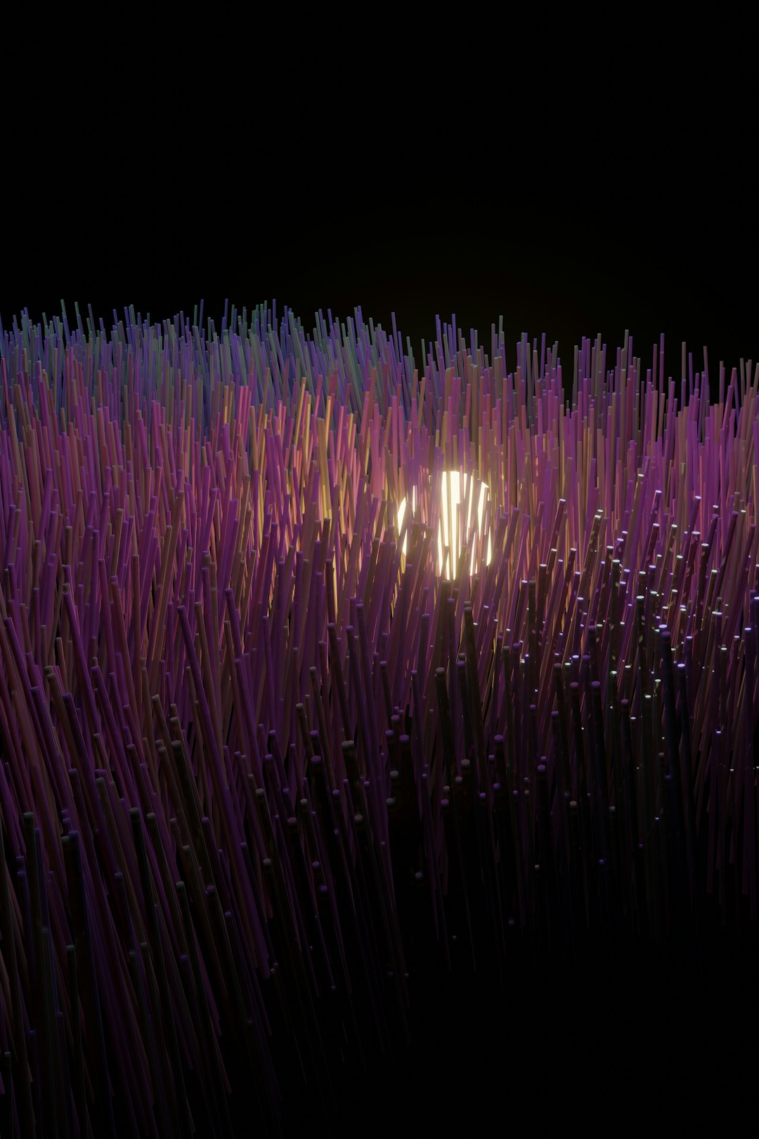 3D Kaleidoscope wallpaper pattern — base photo: Coral in Blender 3D