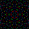 Seamless kaleidoscope wallpaper pattern — Cosmology by wallpaper⁶