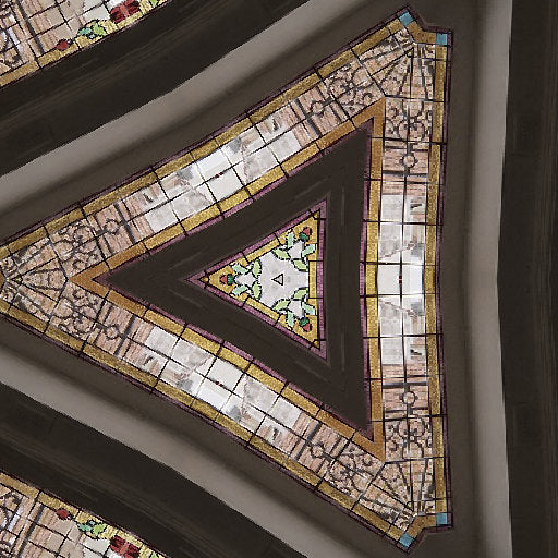 Seamless hex wallpaper pattern — Stained Glass by wallpaper⁶