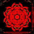 Seamless kaleidoscope wallpaper pattern — Glitch by wallpaper⁶
