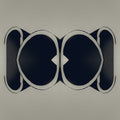 WALLPAPER⁶ — seamless mirror4 pattern from bauhaus geometric poster, Bauhaus