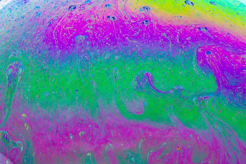 Meteorology Hexagon wallpaper pattern — base photo: A mesmerizing abstract artwork in swirling vibrant colors, showcasing fluid dynamics and psychedelic