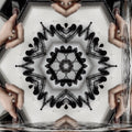 Seamless kaleidoscope wallpaper pattern — Calligraphy by wallpaper⁶