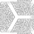 Close-up of AI Symmetry repeating hexagonal pattern on a wall, highlighting geometric precision and intelligent design.