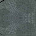 Topology Hexagon wallpaper pattern