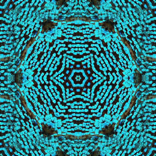 Entomology Kaleidoscope wallpaper pattern