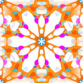 Seamless kaleidoscope wallpaper pattern — Origami by wallpaper⁶