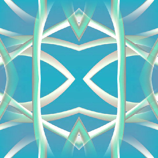Seamless mirror wallpaper pattern — Biochemistry by wallpaper⁶