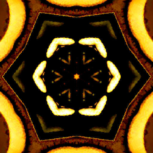 Seamless kaleidoscope wallpaper pattern — Biochemistry by wallpaper⁶