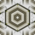 WALLPAPER⁶ — seamless kaleidoscope pattern from chemistry lab glassware, Chemistry