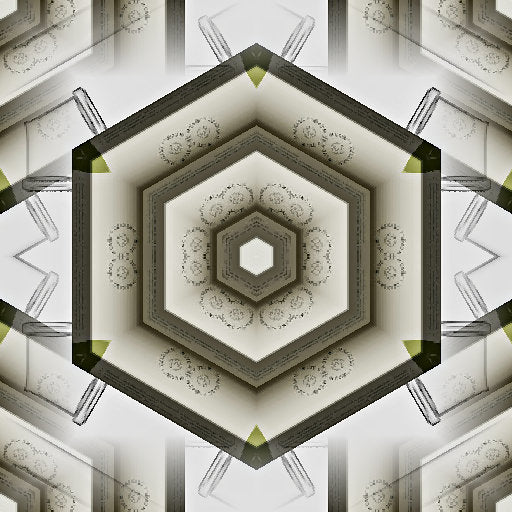 WALLPAPER⁶ — seamless kaleidoscope pattern from chemistry lab glassware, Chemistry