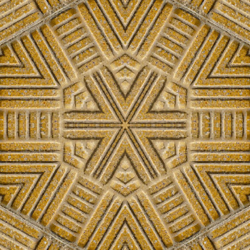 Seamless kaleidoscope wallpaper pattern — Biochemistry by wallpaper⁶