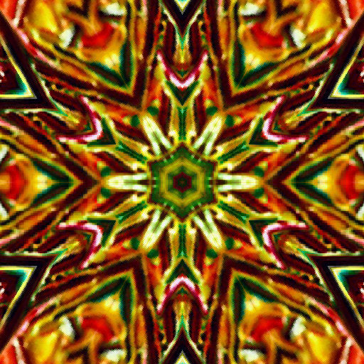 Abstract Kaleidoscope wallpaper pattern