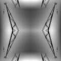 Seamless mirror wallpaper pattern — Origami by wallpaper⁶