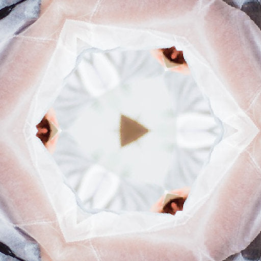 AI Art Hexagon wallpaper pattern