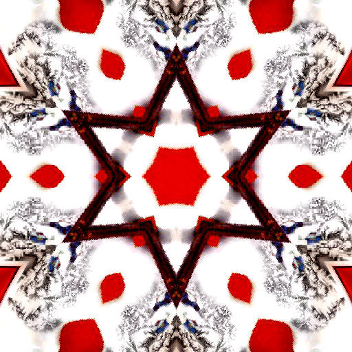 Seamless kaleidoscope wallpaper pattern — Calligraphy by wallpaper⁶