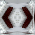 Seamless mirror wallpaper pattern — Calligraphy by wallpaper⁶