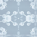 Seamless mirror wallpaper pattern — Biochemistry by wallpaper⁶