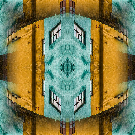 wallpaper⁶ — seamless mirror4 pattern from bauhaus