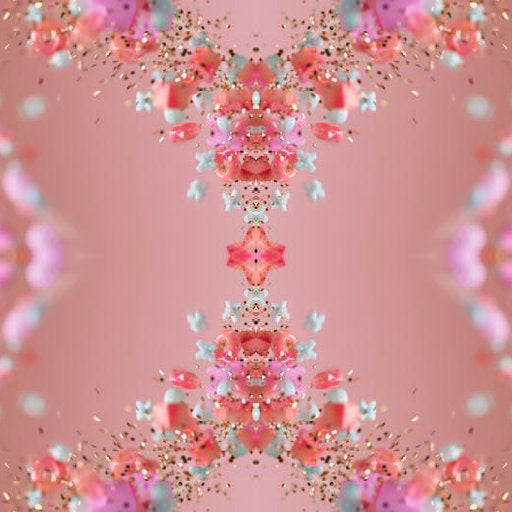 Seamless mirror wallpaper pattern — Biochemistry by wallpaper⁶