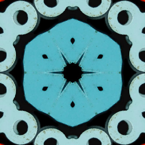 Seamless kaleidoscope wallpaper pattern — Arithmetic by wallpaper⁶