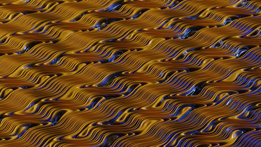 Seamless mirror wallpaper pattern — Biochemistry by wallpaper⁶ — base photo: a close up view of a wavy surface