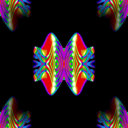Seamless mirror wallpaper pattern — Glitch by wallpaper⁶
