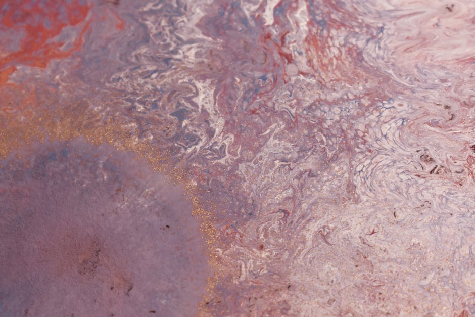 Seamless kaleidoscope wallpaper pattern — Astronomy by wallpaper⁶ — base photo: Detailed close-up of a marbled surface showcasing swirling colors and textures.