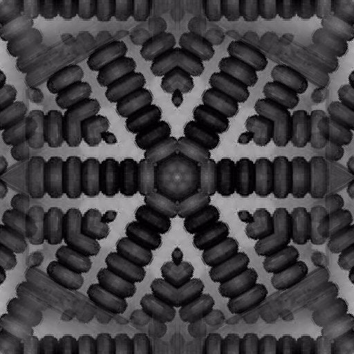 Seamless kaleidoscope wallpaper pattern — Arithmetic by wallpaper⁶