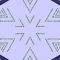 Seamless kaleidoscope wallpaper pattern — Arithmetic by wallpaper⁶