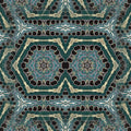 A symmetrical blue data network pattern with glowing lines and nodes arranged in a reflective Mirror symmetry layout.