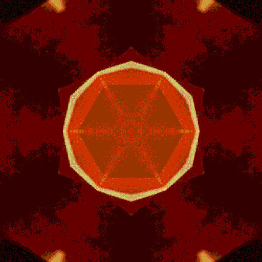 Seamless kaleidoscope wallpaper pattern — Origami by wallpaper⁶