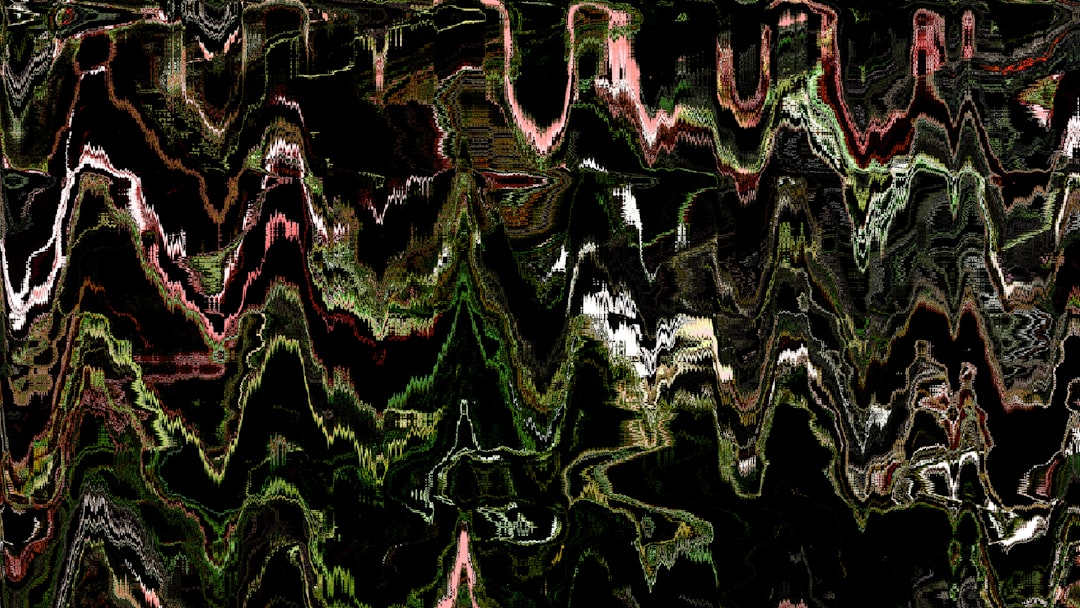 Seamless kaleidoscope wallpaper pattern — Glitch by wallpaper⁶ — base photo: See Thru | Blender 3D