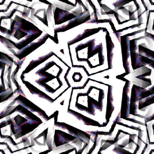 Portraits Hexagon wallpaper pattern