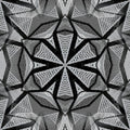 Molecular Physics Kaleidoscope wallpaper pattern